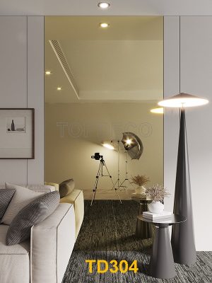 TD304 - Tấm ốp than tre gương bóng