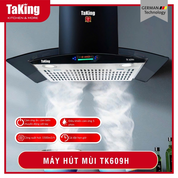 MÁY HÚT MÙI TK 609H TAKING