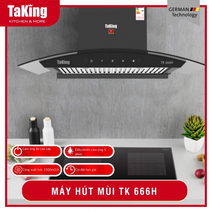 MÁY HÚT MÙI TK 666H TAKING