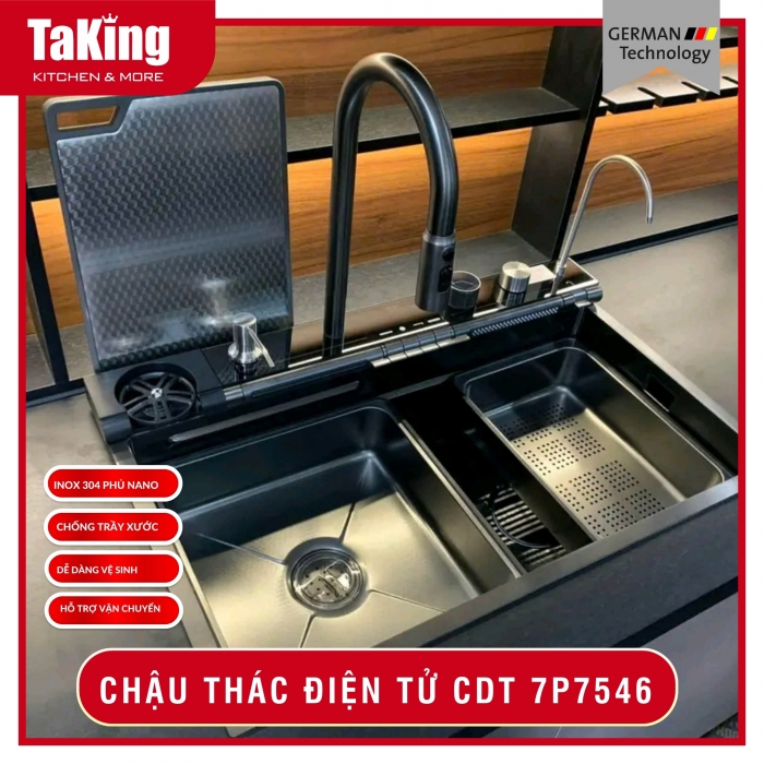 CHẬU THÁC ĐIỆN TỬ CDT NANO 7P7546 TAKING