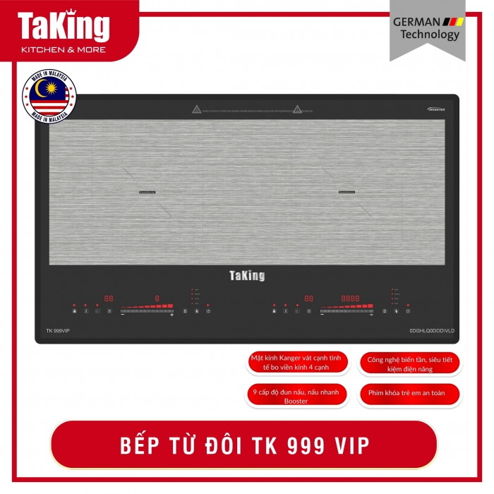 BẾP TỪ ĐÔI TK 999 VIP TAKING