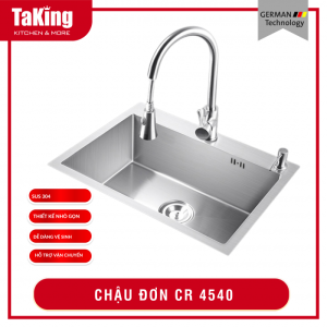 CHẬU RỬA ĐƠN CRD 7846 INOX TAKING