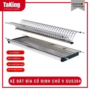 KỆ BÁT ĐĨA CỐ ĐỊNH CHỮ V TCD900 TAKING