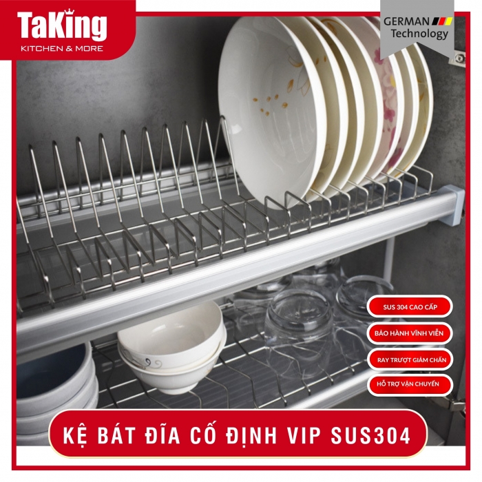 KỆ BÁT ĐĨA CỐ ĐỊNH VIP CDVIP900TK TAKING