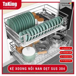KỆ XOONG NỒI NAN DẸT XN700VIP TAKING